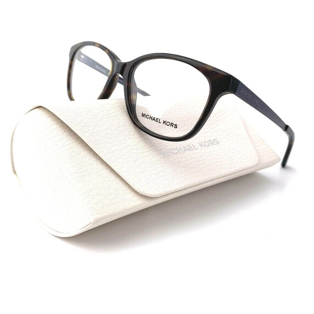 New Michael Kors Frames Womens MK4035 3202 53-15-135 Eyeglasses Dark Tortoise